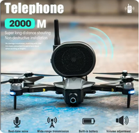 Drone Speaker Megaphone For DJI Mavic 4 pro Mavic Air 3/Mavic 3/3 Pro/Air 2S Phantom FPV 3 4 Pro Loudspeaker 2000m