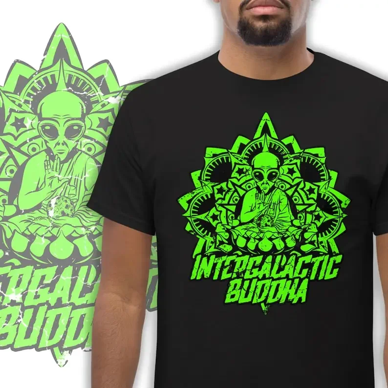 Alien Buddha T-shirt