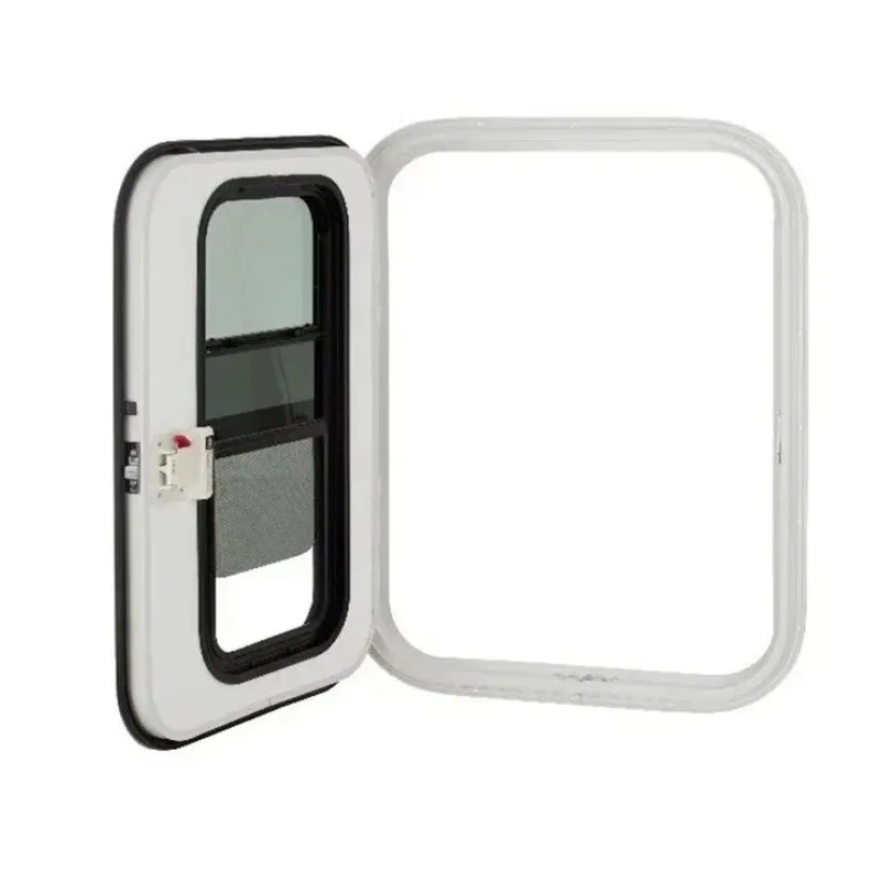 

700x1200 RV Door,Teardrop Aluminum,Double Acrylic Glass for Camper Trailer Convertible,Camping Door