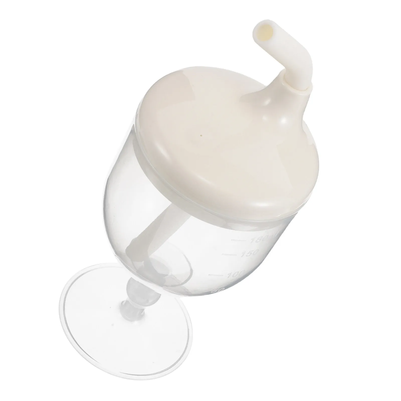 Water Bottle Feeding Cup Cups with Lids and Straws Drinking Mug Leakage Prevention Hospital Dysphagia