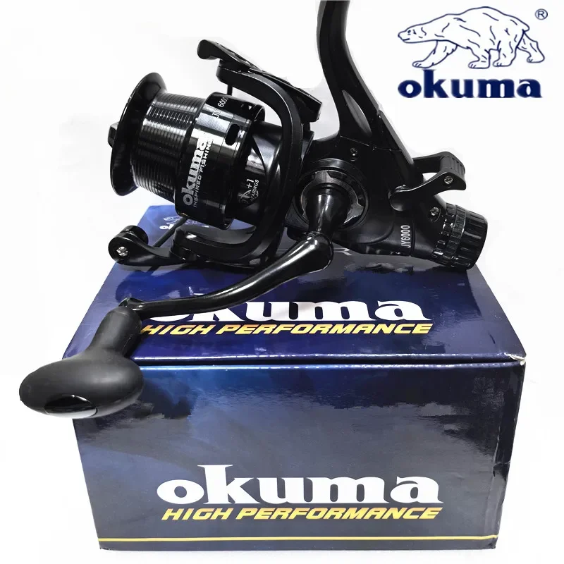 

okuma Fishing reel Dual Unloading Fishing 18KGMax Dragon with Front and Rear Brake Fishing Wheels for All Water Areas 4000-6000