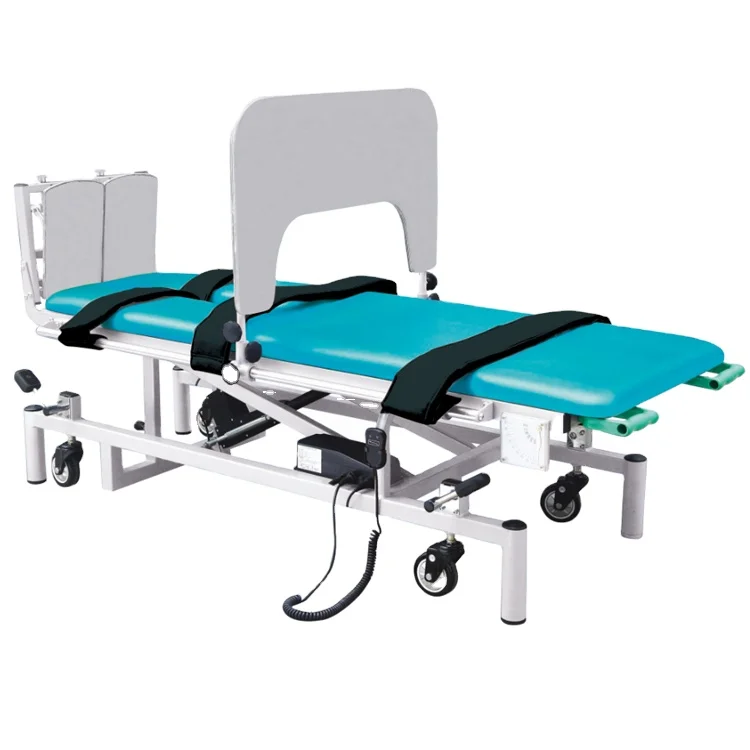 

High quality medical equipment Rehabilitation device Electric Vertical Bed/ Tilt table