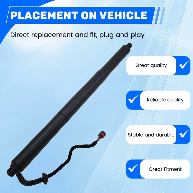 12D827851B 06S Tailgate Lift Motor Lift Support Strut Cylinder For ID.6X ID.6Crozz Easy Close 12D827851B