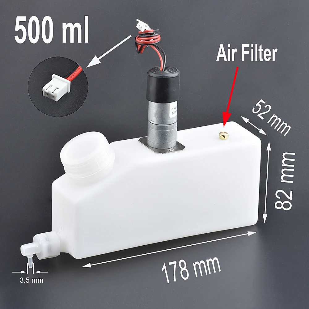 Custome Made Ink Box Ink Tank with Stirring Motor for All Kind of UV DTF Printer 250 500 100 1500ml Ink Cartridge with Mixer