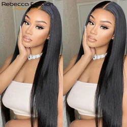 Bone Straight 180% Density 13X5X2 Lace Front Wig Peruvian T Part Lace Remy Human Hair Wigs For Black Women 100% Human Hair