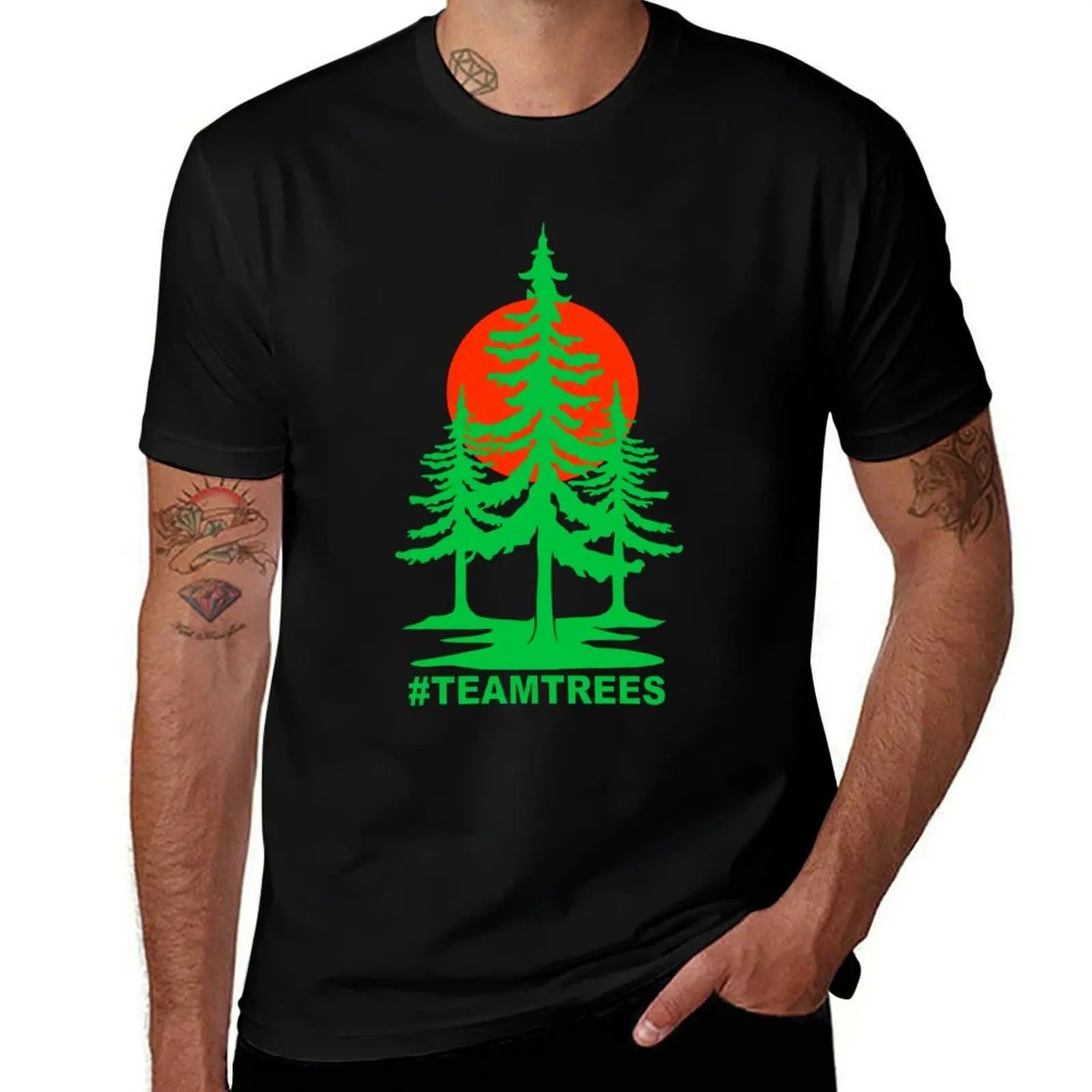 Mr Beast Team Trees Christmas Shirt T-Shirt quick-drying custom shirt men t shirt