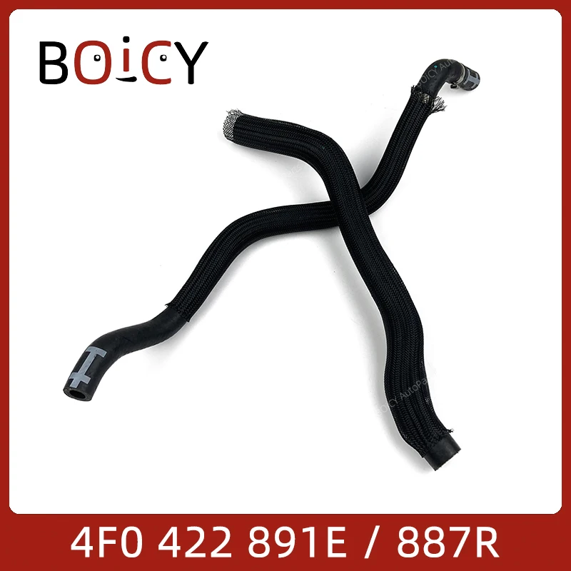 BOICY Power Steering Return Line Hose Assembly Fit For Audi A6 Allroad quattro S6 2.4 2.8 3.2 4F0422891E 4F0422887R