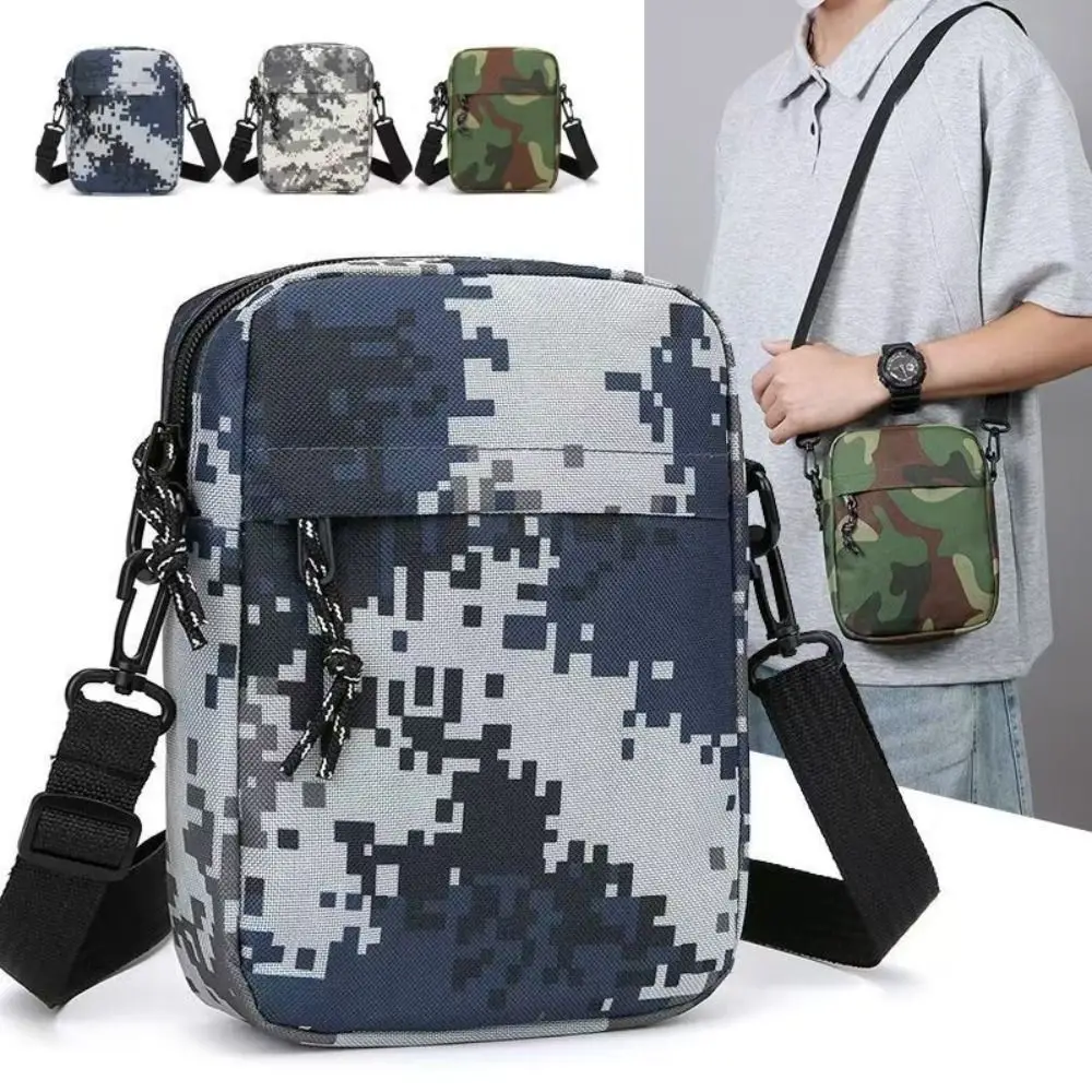 

New Nylon Polyester Crossbody Bags Minimalists Tote Bag Long Shoulder Strap Travel Storage Men Women