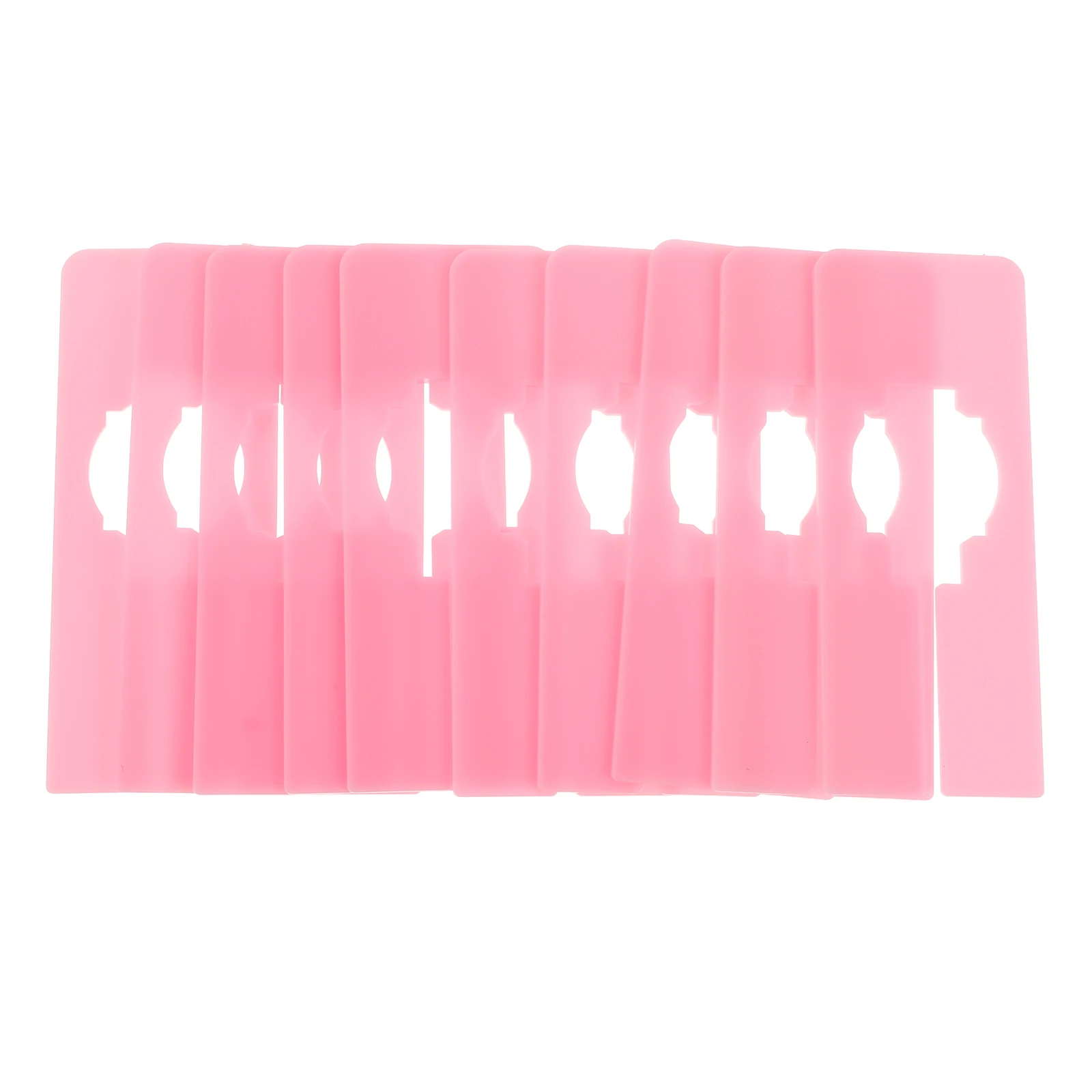 

10 pcs Clothes Divider Wardrobe Organizer Reusable Size Color Label For Shirts Dresses T-Shirts Pants Closet Storage Hanger