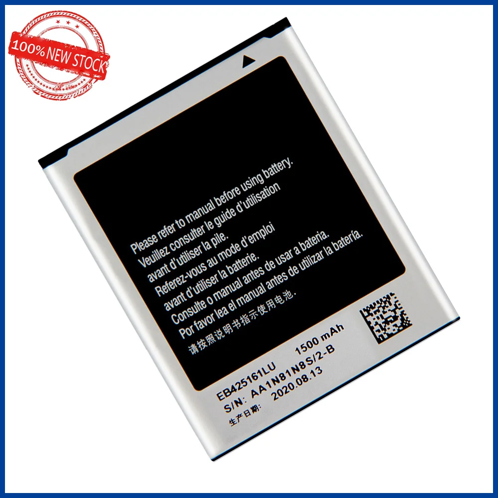 EB425161LU 1500mAh Battery For Samsung GALAXY S III S3 Mini I8190 ACE II 2 I8160 S7560 S7562 S7566 S7568 S7572 S7580 S7582