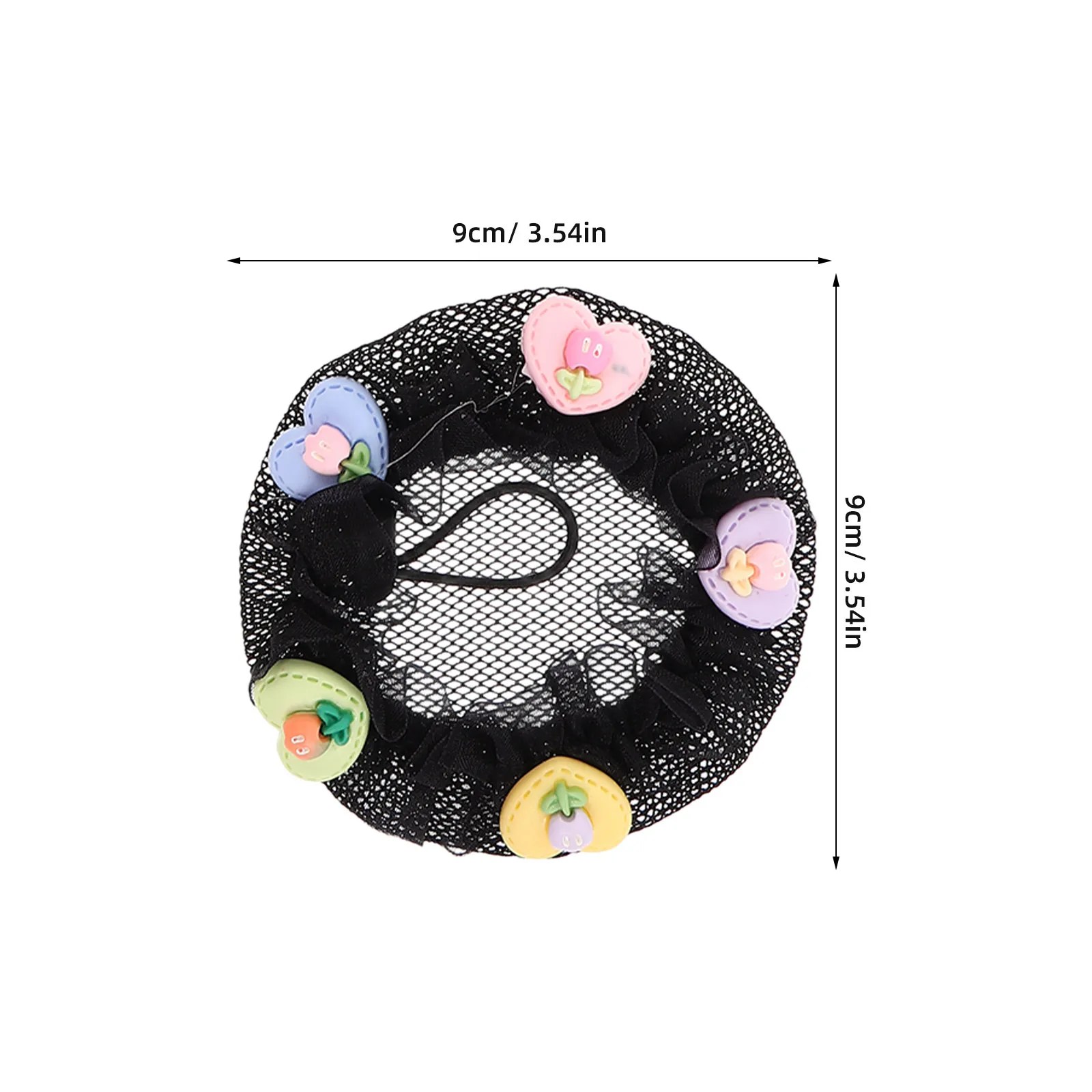 5Pcs Donut Hair Bun Maker Set Invisible Ballet Dance Bun Net for Girls Lightweight Breathable Quick Styling Tool for Recitals
