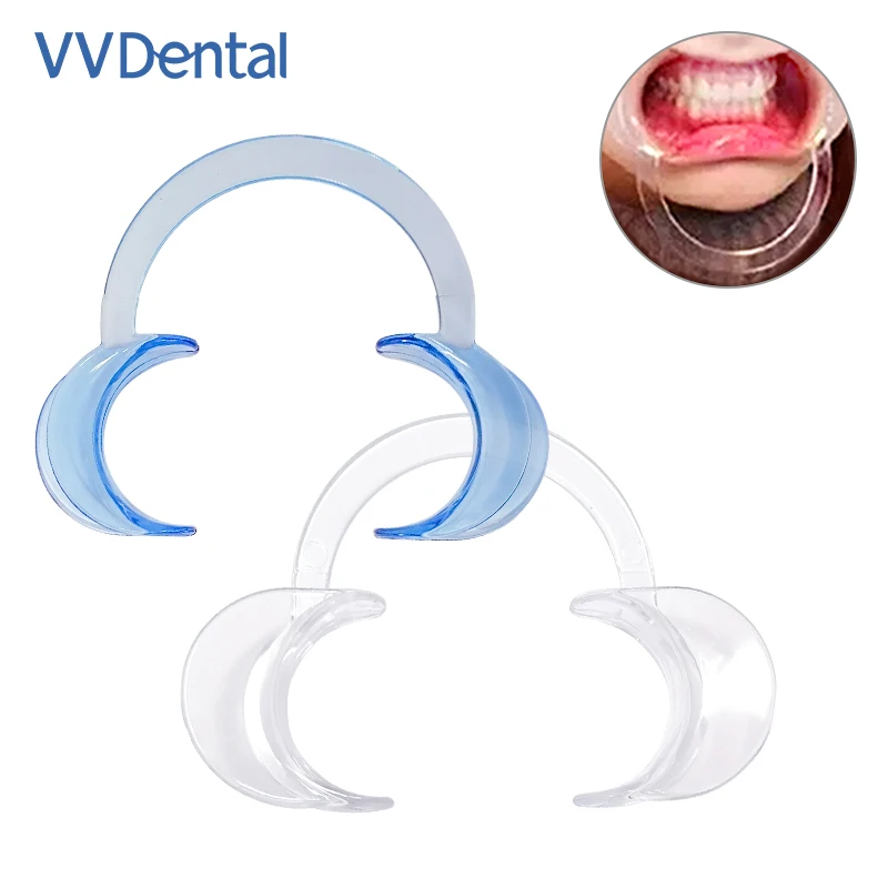 5 PCS Dental Retractor C-shape Cheek Teeth Whitening Mouth Opener Mouth Spreader Lip Shape Opener Dentist Orthodontic Tool