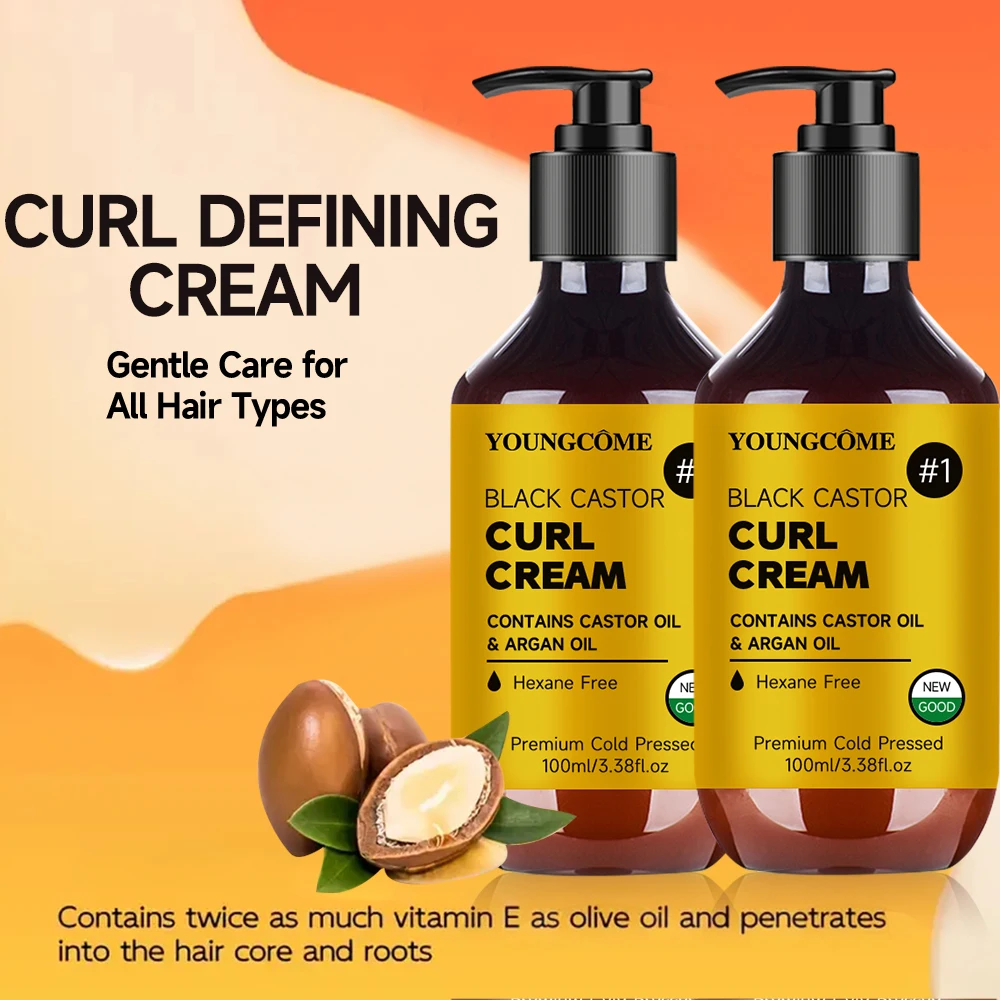 Krem do włosów z olejkiem rycynowym, oczyszcza, wzmacnia korzenie włosów, redukuje łupież, poprawia suchość, przeciw puszeniu, odżywia, regeneruje zniszczone włosy.