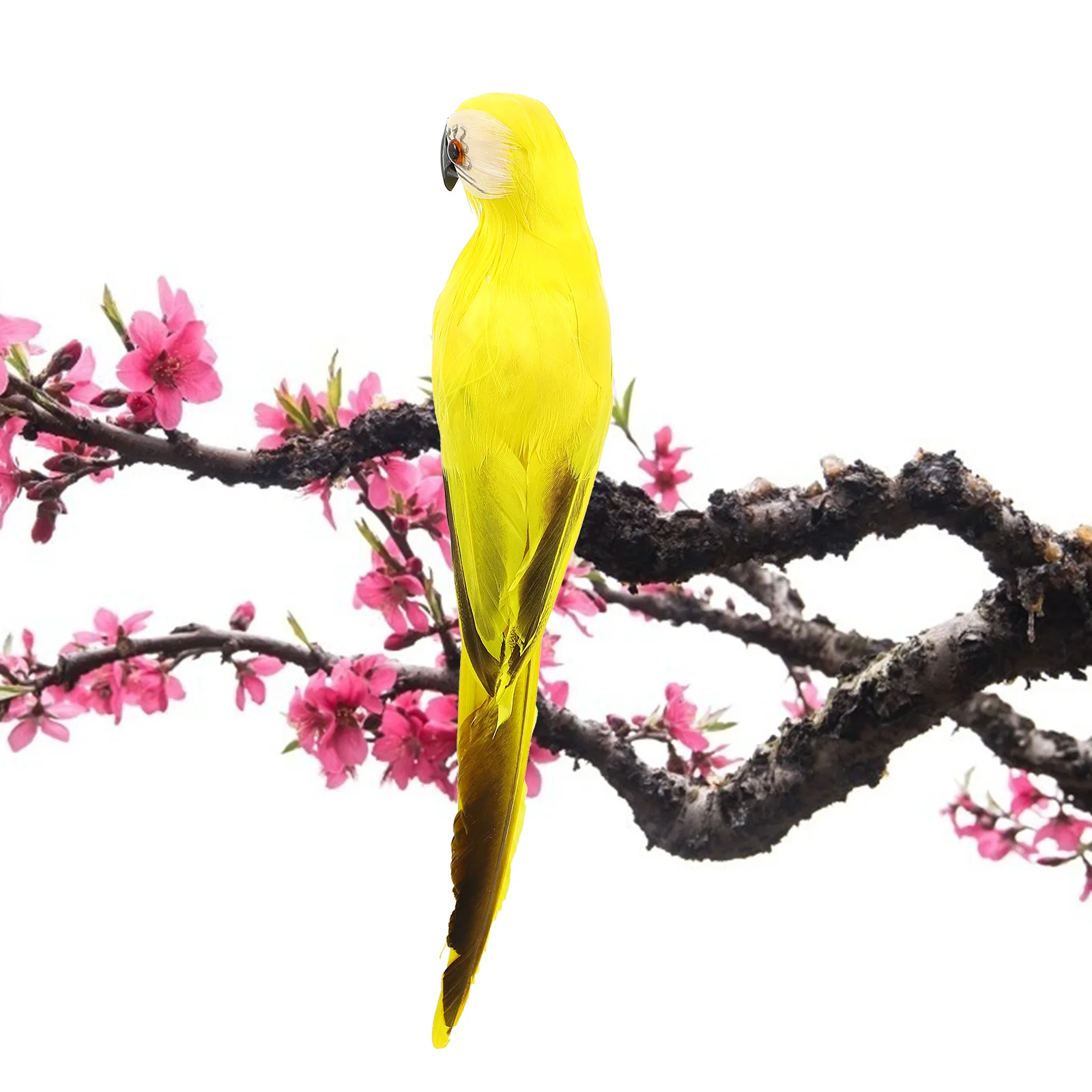 Simulation Parrot Realistic Bird Decoration Foaming Balcony Fake Scene Garden Tree Adornment Animal Craft Artificial