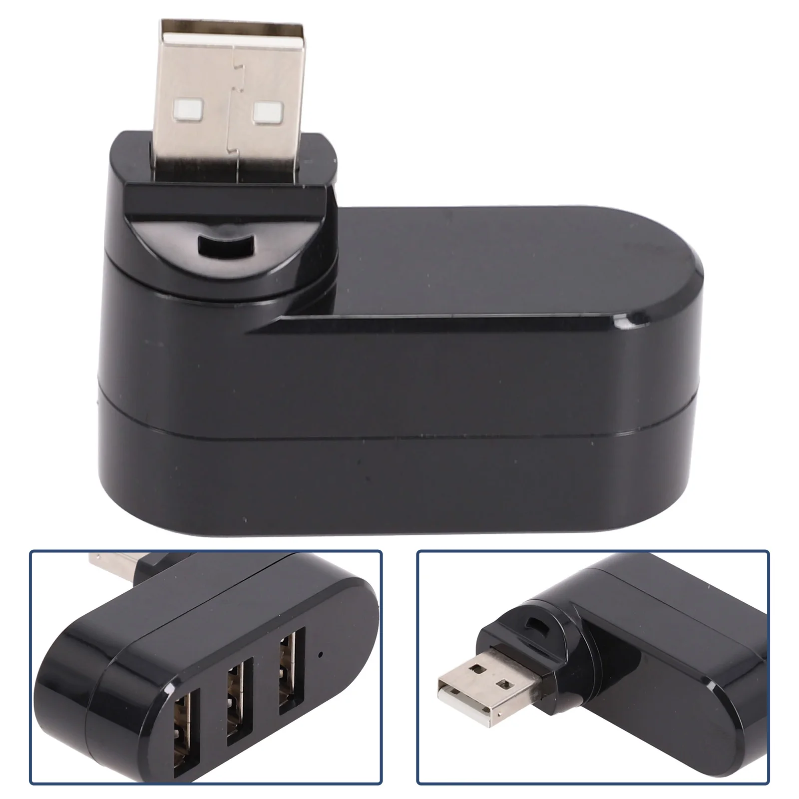 1 шт., 3-портовый USB 2,0, вра – обзор и цена Laptop Accessories Hub