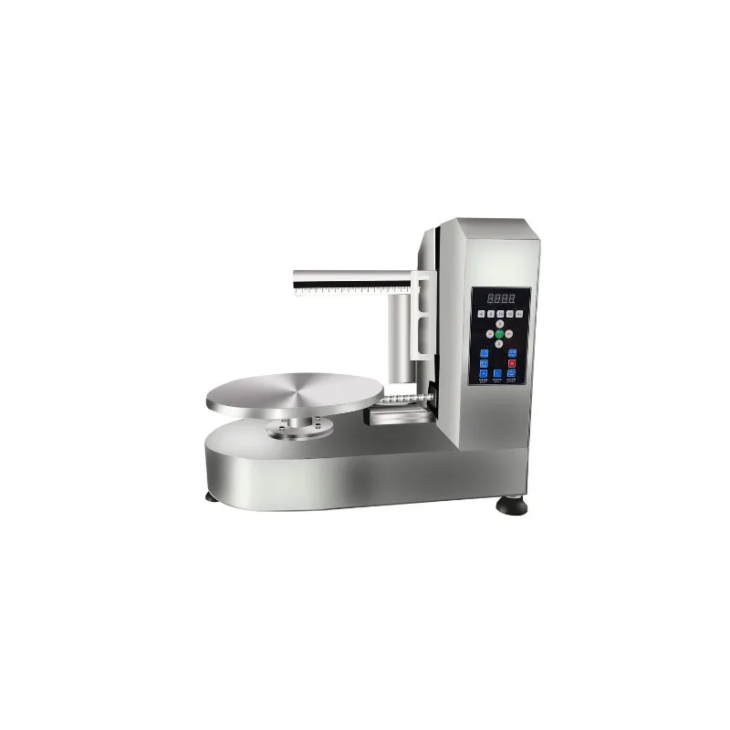 Automatic cake wiping machine Intelligent electric birthday cake wiping machine Bread automatic cream baking equipment