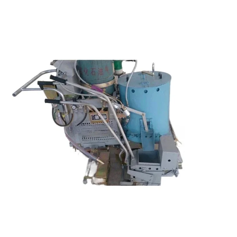 Hand-held vibration marking machine, liquefied gas heating raised marking machine, self-propelled vibration rain line machine