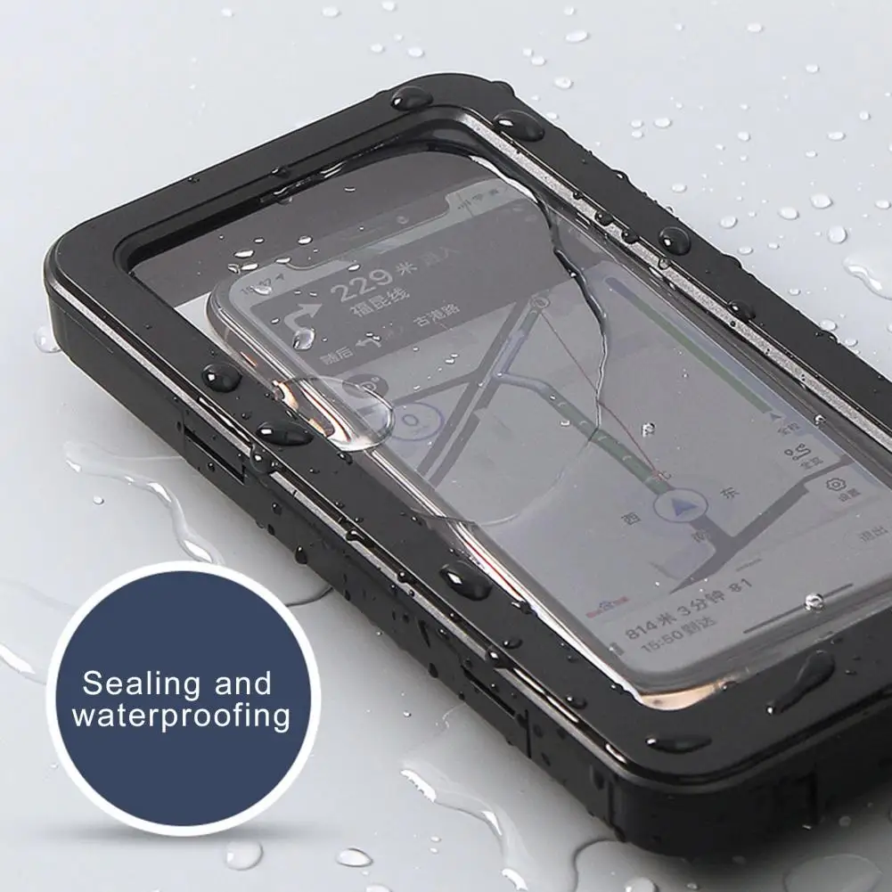 

Magnetic Phone Holder for Bike Waterproof Motorcycle Phone Mount with Stable Magnetic Bike Phone for Electric