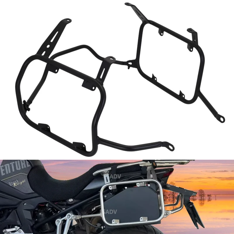

Luggage Rack Stainless Steel Pannier Top Case Bracket Toolbox Support Saddlebag Holder For VOGE DS900X DS900 900DS 900DSX 2024-