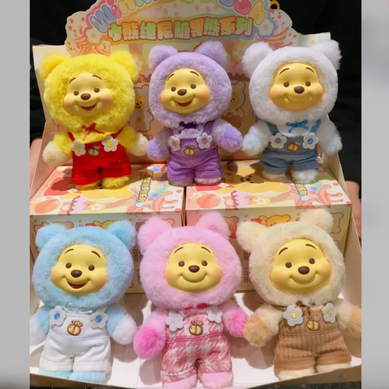 

In Stock Disney Genuine Edition Winnie The Pooh Candy Series Doll Pendant Blind Box Bag Decoration Girl Surprise Gifts Figurines