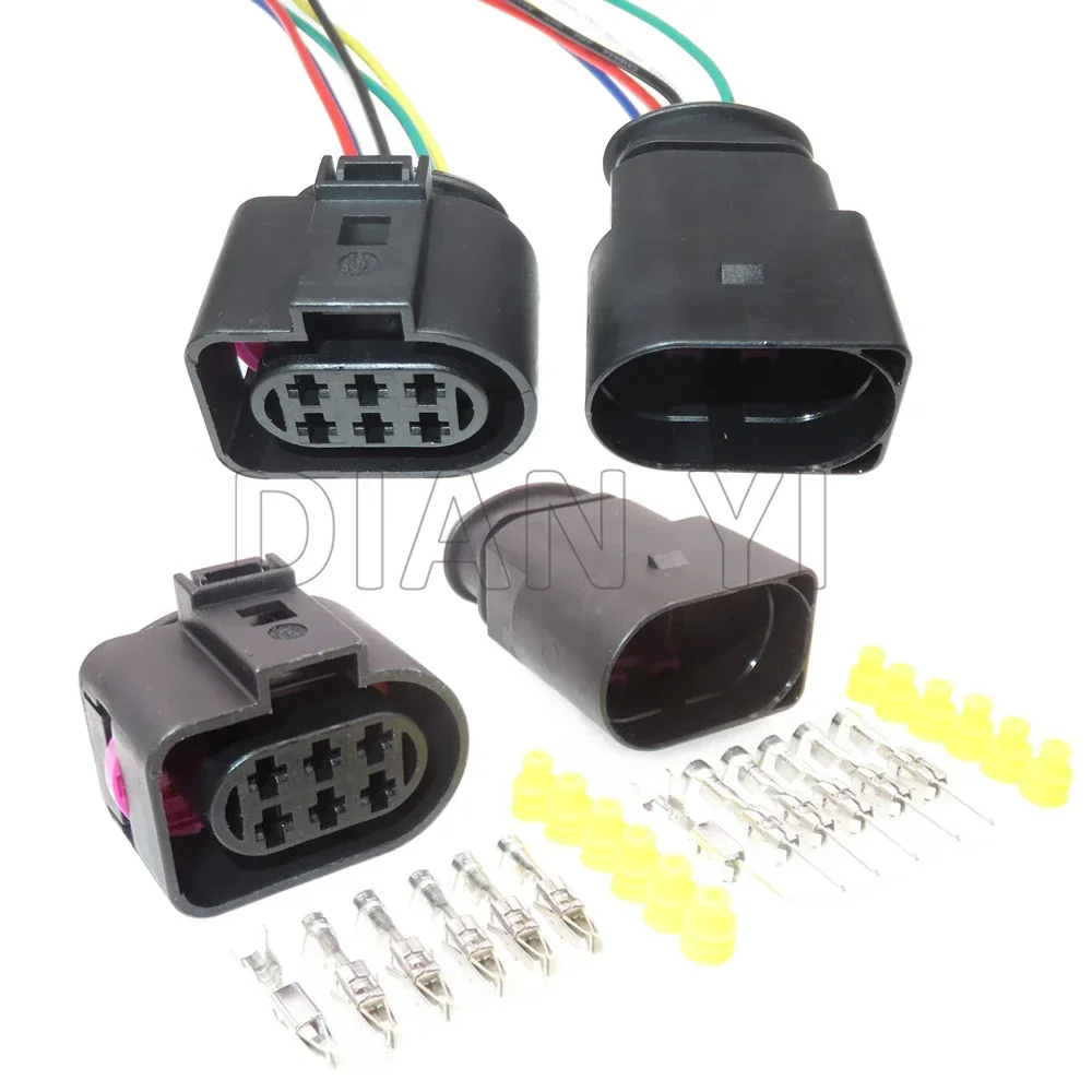 Комплект-из-6-контактных-водонепроницаемых-разъемов-для-audi-vw-1j0973833-1j0973733-автомобильный-разъем-ac-папа-мама-для-подключения-проводки