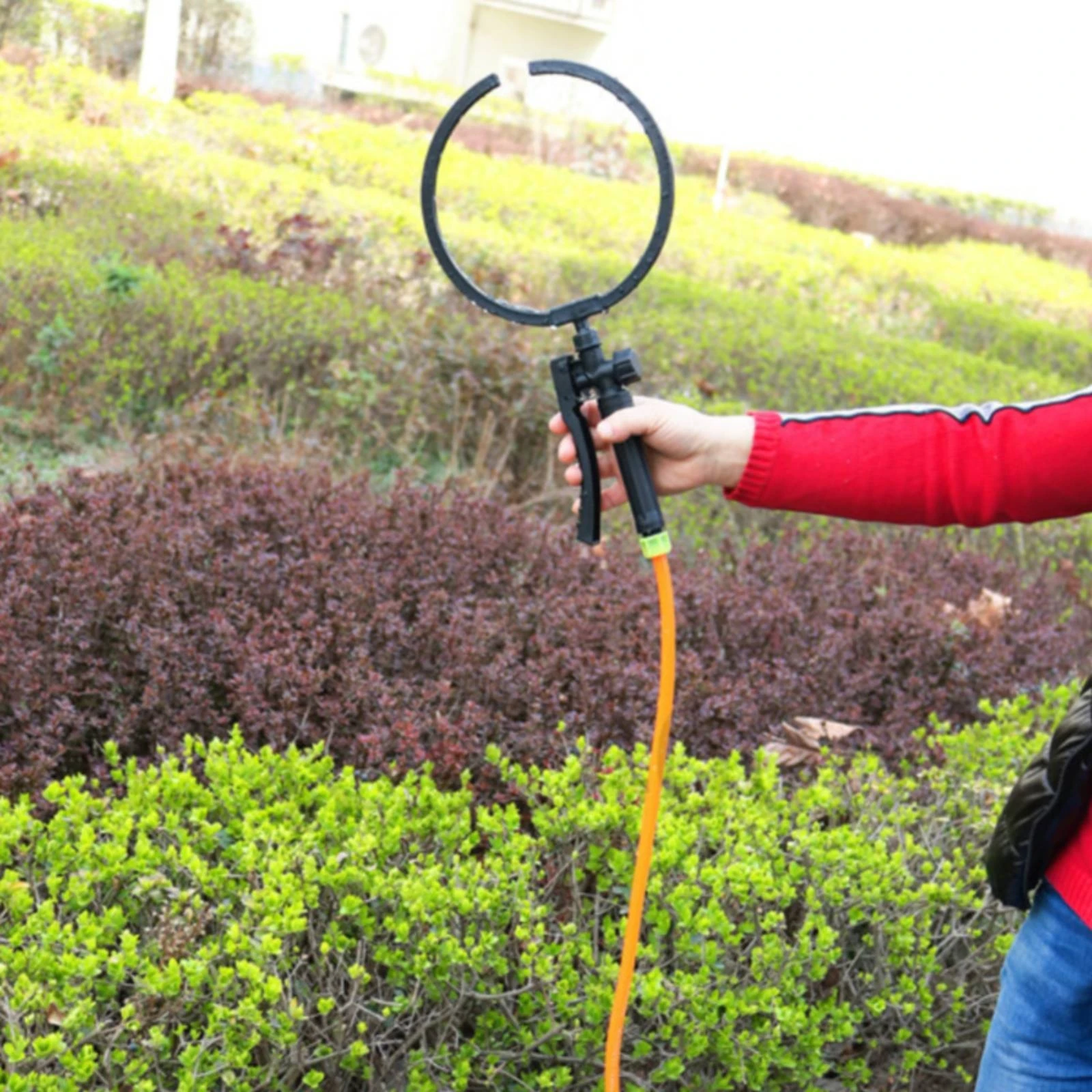 Spray Circular Attachment Even-Coverage Fruit Cluster Sprayer for Farmers, Orchard, Vineyard