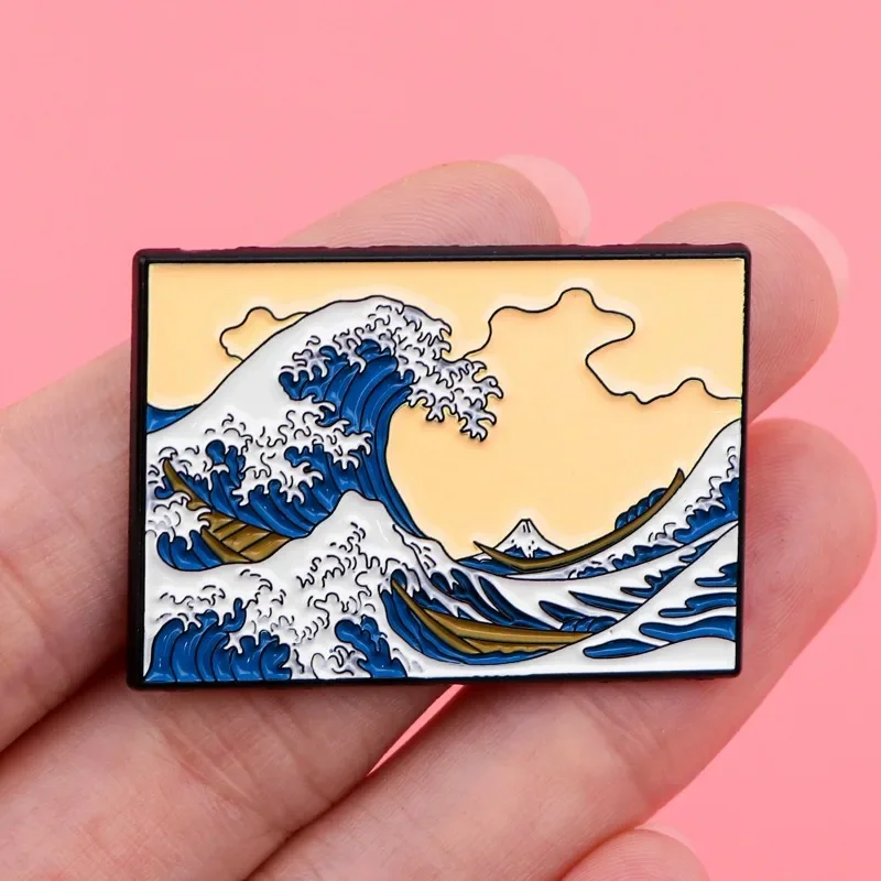 Japanese Waves Enam…