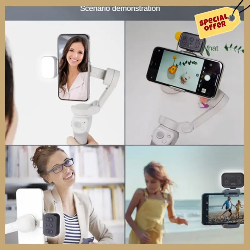 Stabile Leistung – 1 Set ABS für DJI Feiyu Mini Multifunktions-Schönheitslicht, Außenaufnahmen, Live-Licht