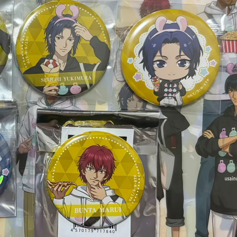 

The New Prince Of Tennis Badge Ryoma Amusement Park Anime Peripheral Bag Decoration Creative Clothing Accessories Xmas Gift