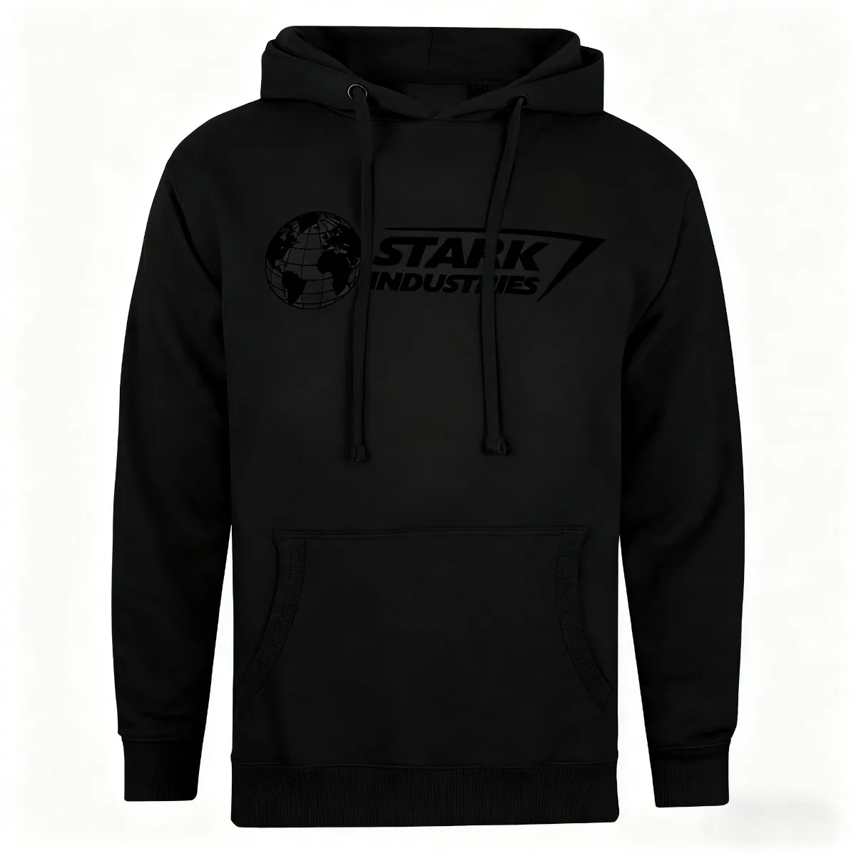 هوديي مارفل ستارك الصناعي أسود أبيض رمادي ثلاثة ألوان للرجال أزياء طويلة الأكمام فضفاضة الخريف / الشتاء منتج جديد