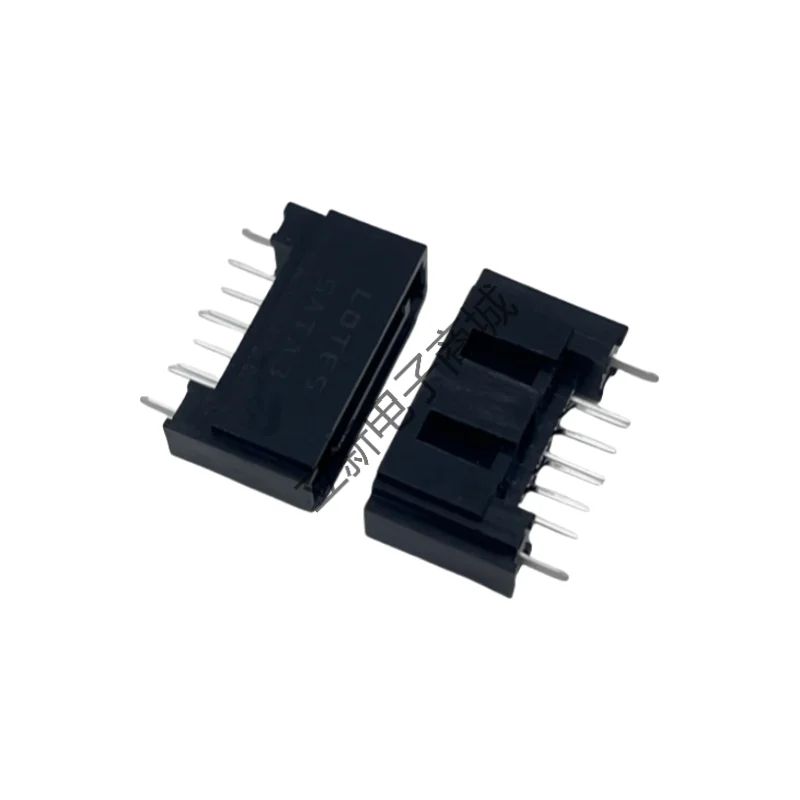 Sata3.0 Vrouwelijke 7P Verticale Harde Schijf Interface Met 7-Pins Volledig Gesloten Venster Een Type Directe Invoeging Gebogen Socket