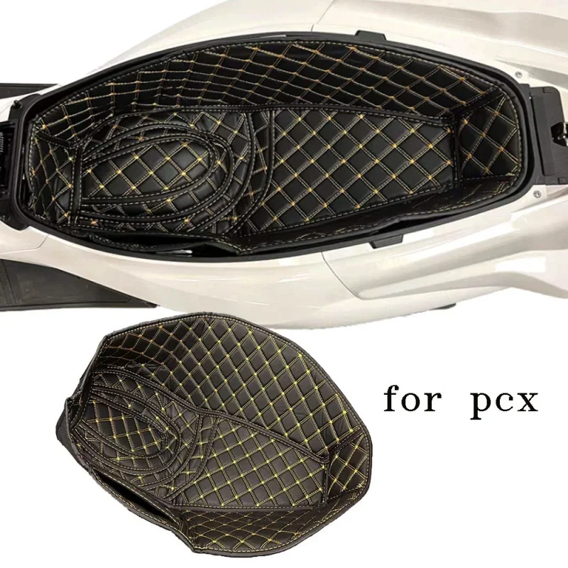 

Motorcycle Rear Trunk Cargo Liner Protector Seat Bucket Pad Accessories Helmet Protector for Honda PCX 150 160 PCX160 2022 2021