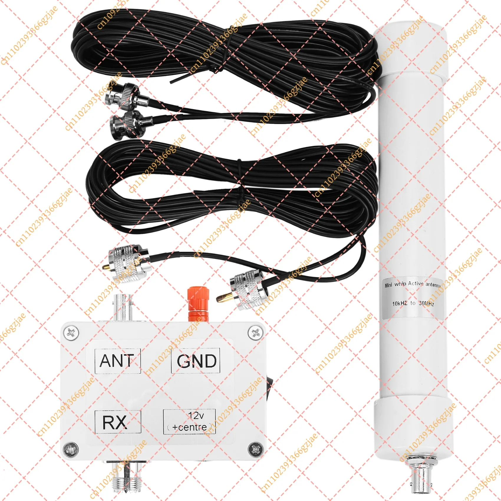 FY Best Pick Active Antenna 10Khz To 30Mhz Mini Whip Hf Lf Vlf Vhf Sdr Rx With Portable Cable
