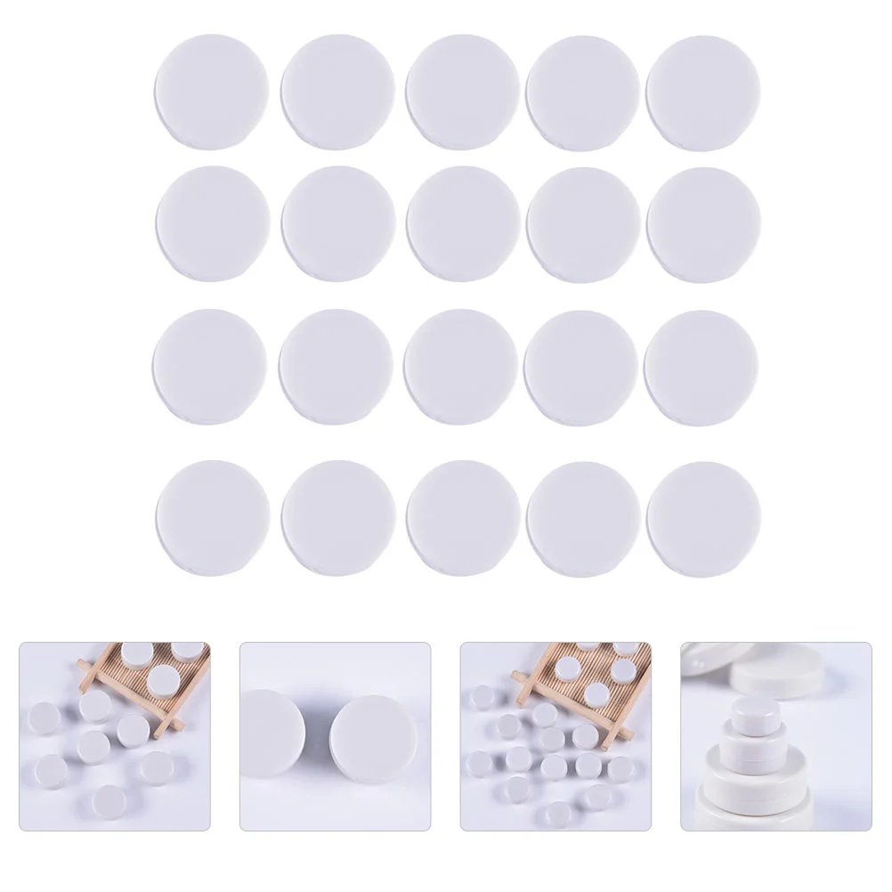 100 Pcs Box Kids Bath Toys White Noisemakers Baby Playthings for Infant Accessories Built-in Plush