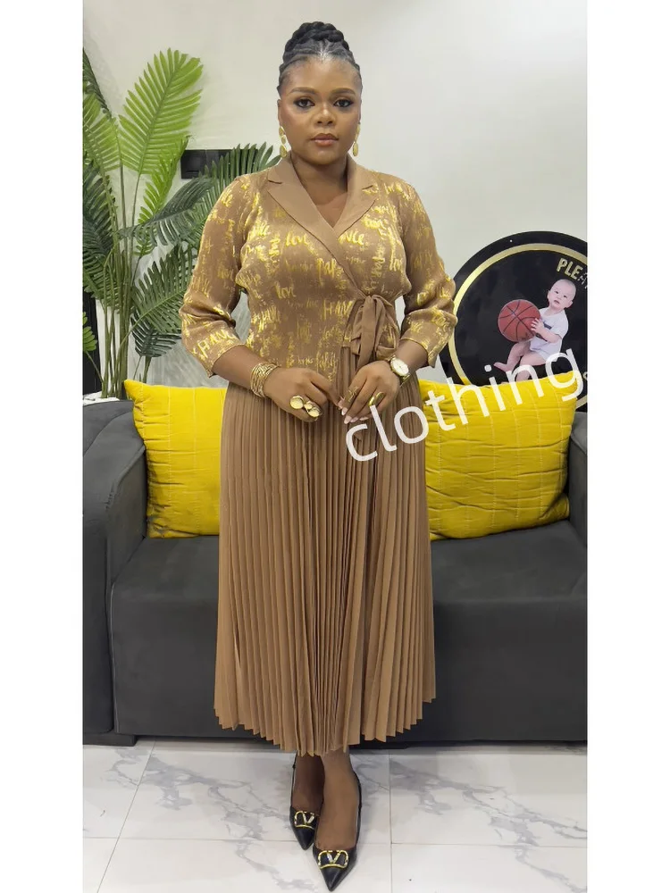 EGRM Miyake Pleated Evening Dresses Woman Luxury Elegant Party Long Sleeve Dress For Women 2025 New Ball Gowns Formal Prom 6R159