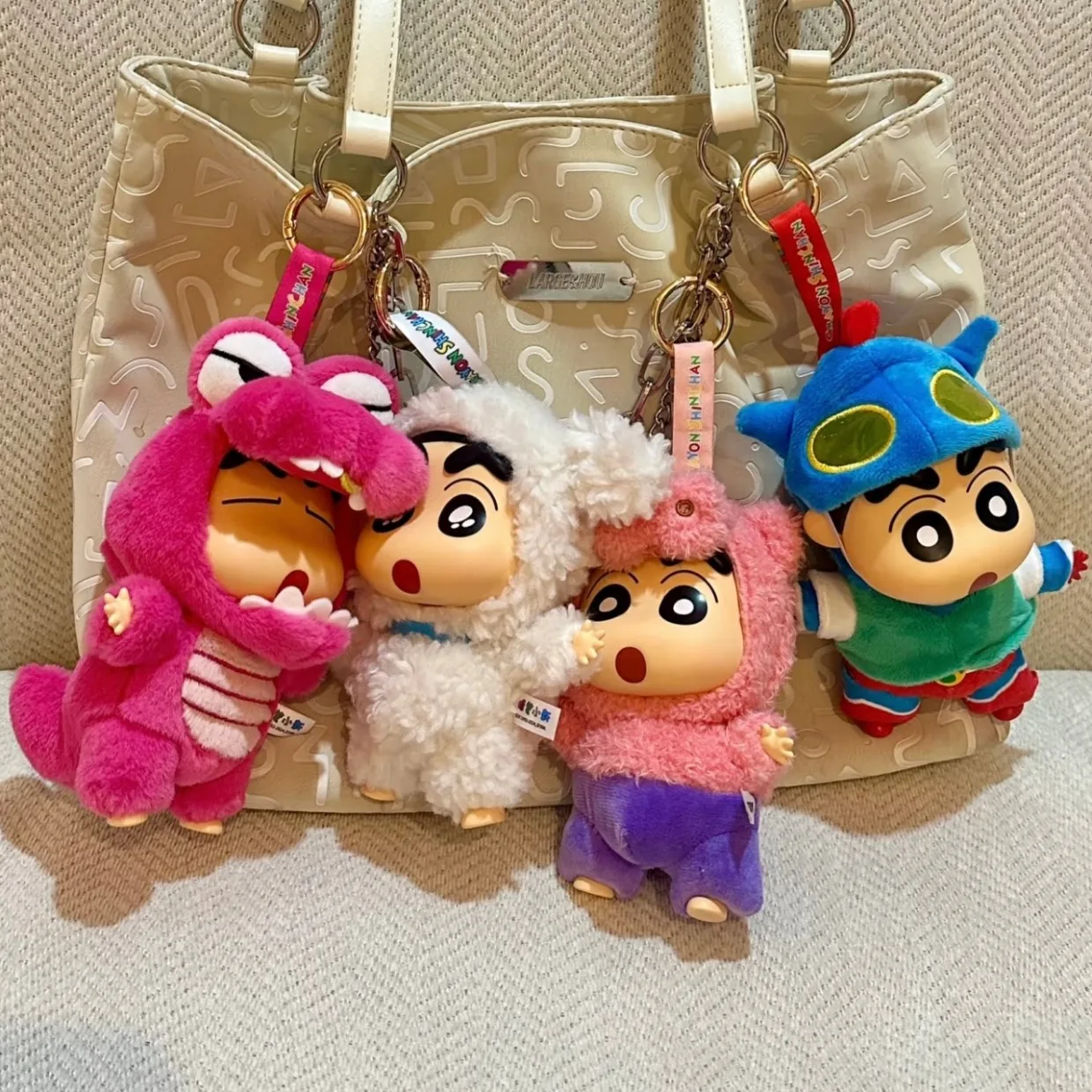 

Spot New Crayon Shin-Chan Dressup Party Cute Vinyl Plush Blind Box Pendant Anime Doll Figure Model Kids Toy Girl Birthday Gift
