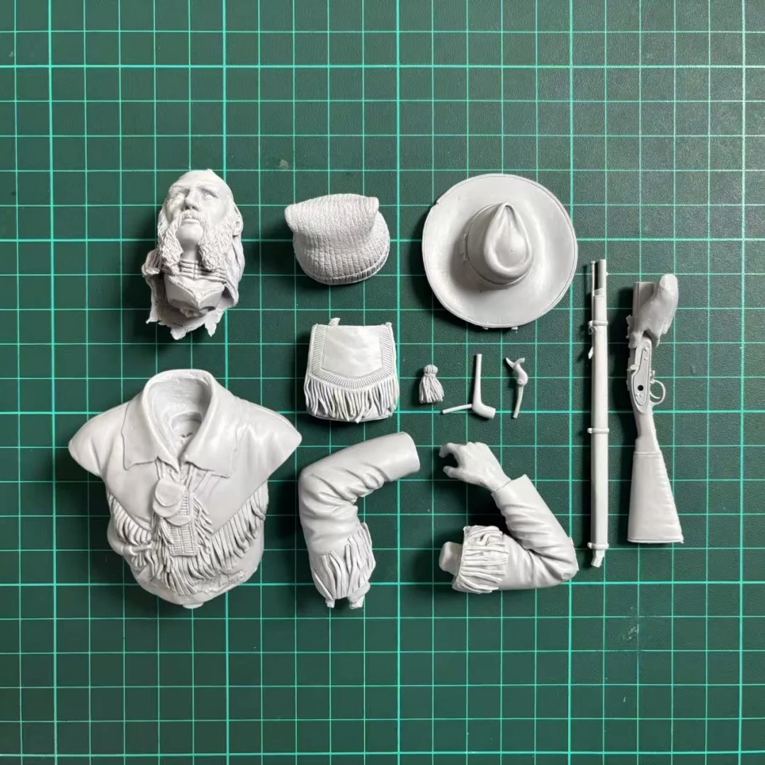 Kit de figurine demi-buste en résine 1/10, modèle non peint, de Altres' Mountain Man, GK non assemblé et non peint