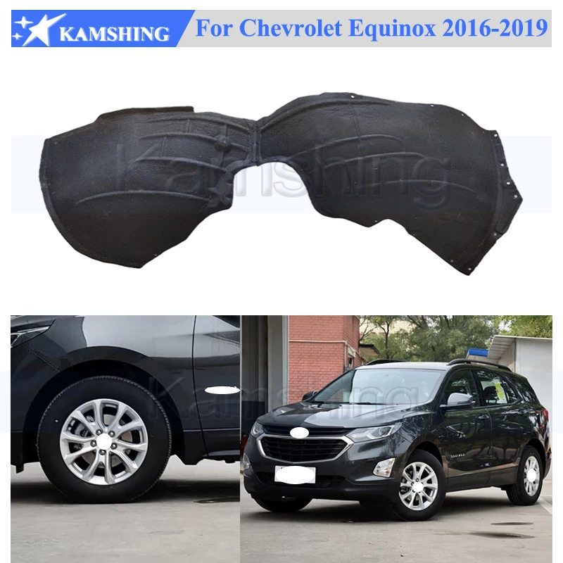 

Переднее крыло Kamshing, подкладка брызговика для Chevrolet Equinox 2017-2019, подкладка переднего крыла, внутреннее крыло