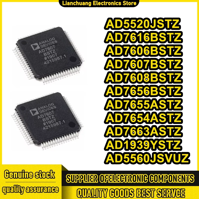 AD5520JSTZ AD7616BSTZ AD7606BSTZ AD7607BSTZ AD7608BSTZ AD7656BSTZ AD7655ASTZ AD7654ASTZ AD7663ASTZ AD1939YSTZ AD5560JSVUZ LQFP64