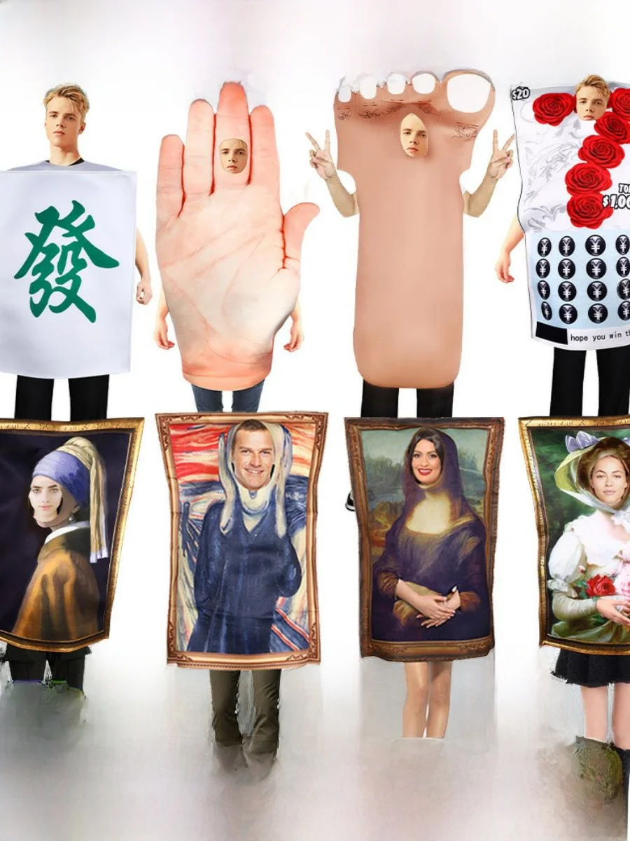 

Хэллоуин Mona a 5cos костюм для выступлений Cosite губка цельный костюм для кампусных мероприятий полиэстеровый сценический наряд