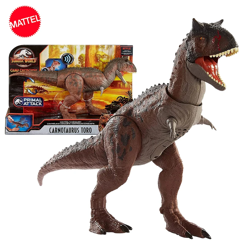Mattel Jurassic Welt Kreidezeit Toro Sound Wirkung Control Erobern Bewegliche Gelenke Tier Jungen