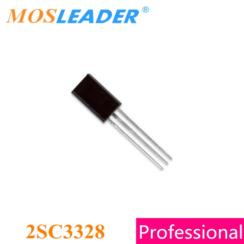 Mosleader 2SC3328 TO92L 500PCS C3328 NPN 80V 2A Original 40V 1.5A Made in China High quality