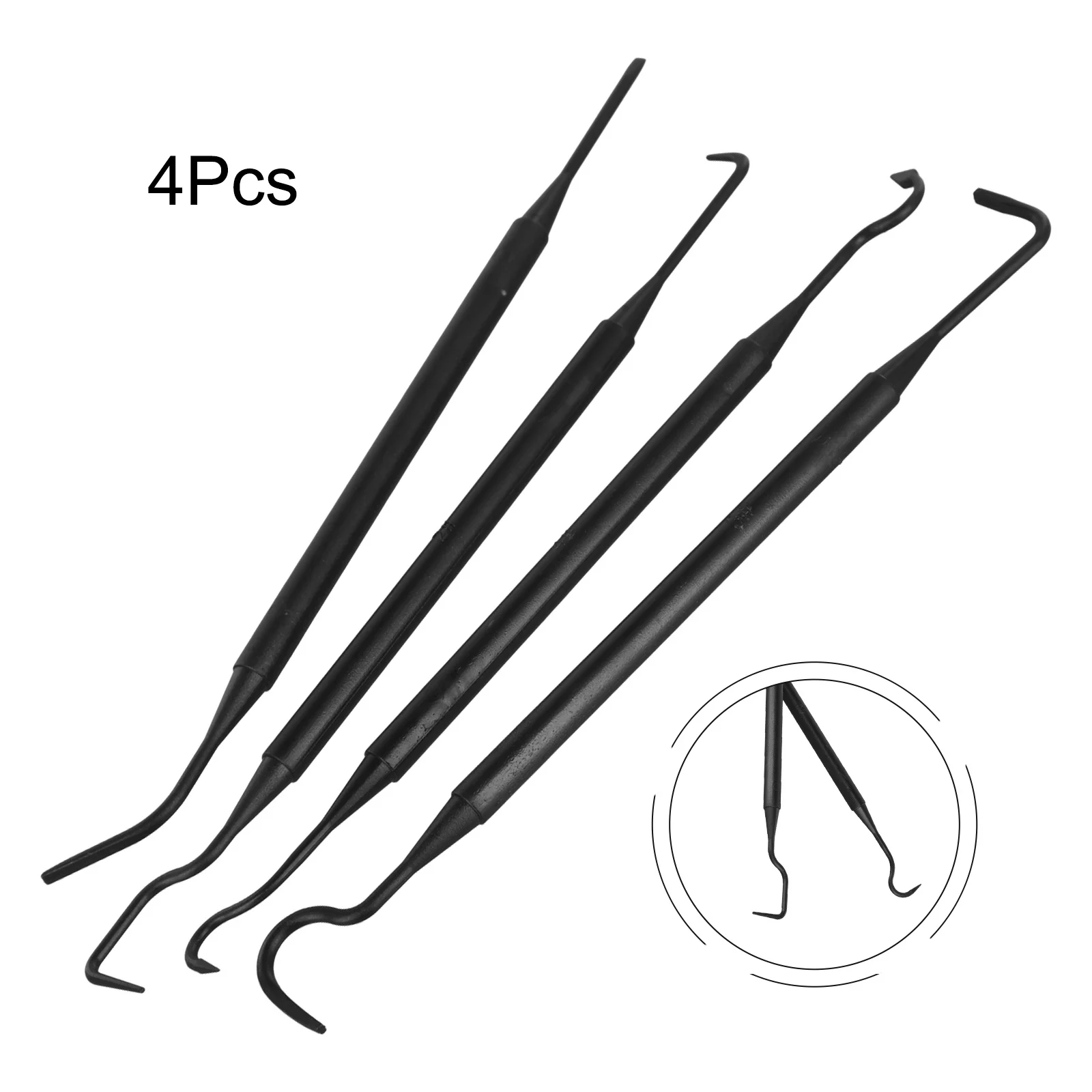 Car Detailing Car Detailing Tool Double-end Nylon Pick Set  For Multi-function Detailing Cleaning Tool Car Accessories
