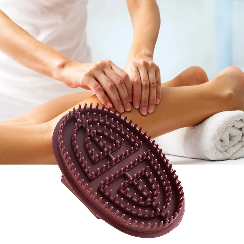 HIGH-END Body Massage Brush Gua Sha Scraping Board Scrub Cellulite Relaxing Tool Massage Scrapper Slimming Anti Brush Massa Z2U4