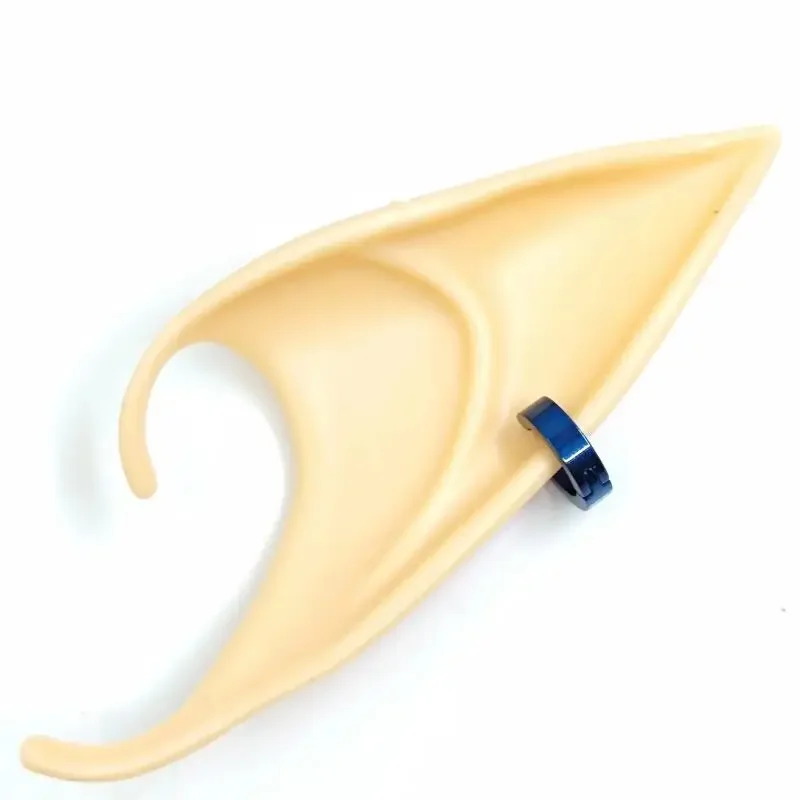 أنيمي لينك تأثيري الباروكات الأميرة شقراء براون مقاومة الاصطناعية 29 سنتيمتر الشعر هالوين حفلة ربط الباروكات + آذان قزم أقراط دعوى