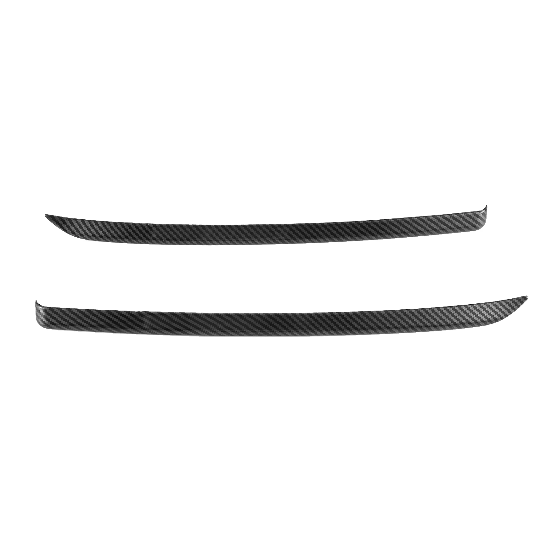 

Car Carbon Fiber Rear Side Bumper Trim for -V 2022 2023 Bumper Lip Corner Spilitter Strip Protector