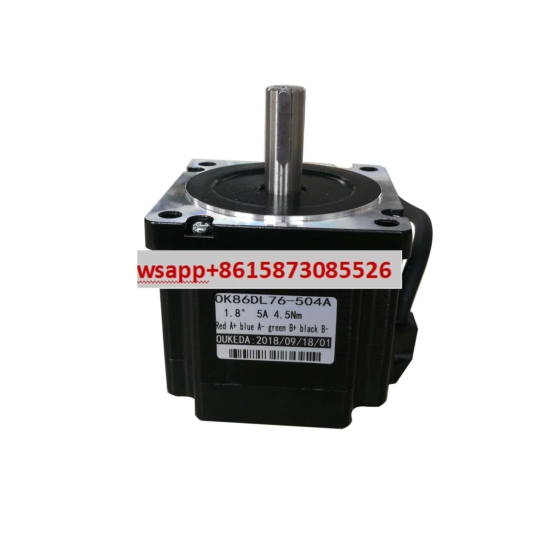 

Nema34 Hybrid stepping motor Short fuselage 76mm 4.5Nm 5A