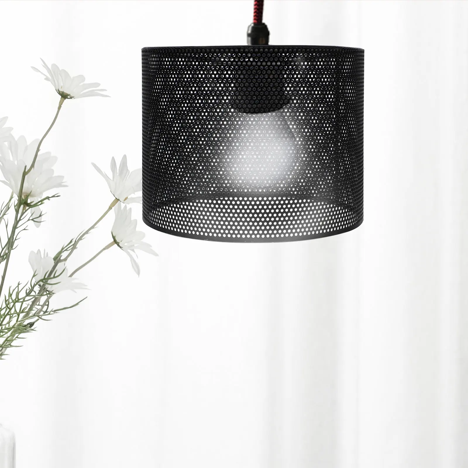 

Декоративный ажурный абажур из кованого железа для подвесных и настольных светильников, потолочный светильник, аксессуар для дома