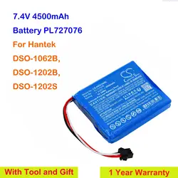 Bateria Cameron Sino7.4V 4500mAh PL 727076   dla Hantek DSO-1062B, DSO-1202B, DSO-1202S, DSO1062, BDSO1202B, DSO1202S + narzędzie