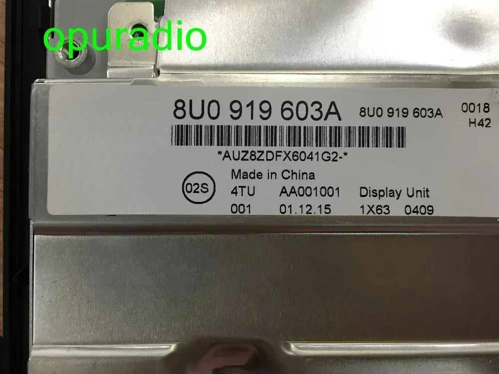 Original Neues Alpine 8U0919603A 8U0 919 603A 6,5 Zoll LCD-Display für Audi Q3 A1 A3 Auto-GPS-Navigationssystem – Detail 3